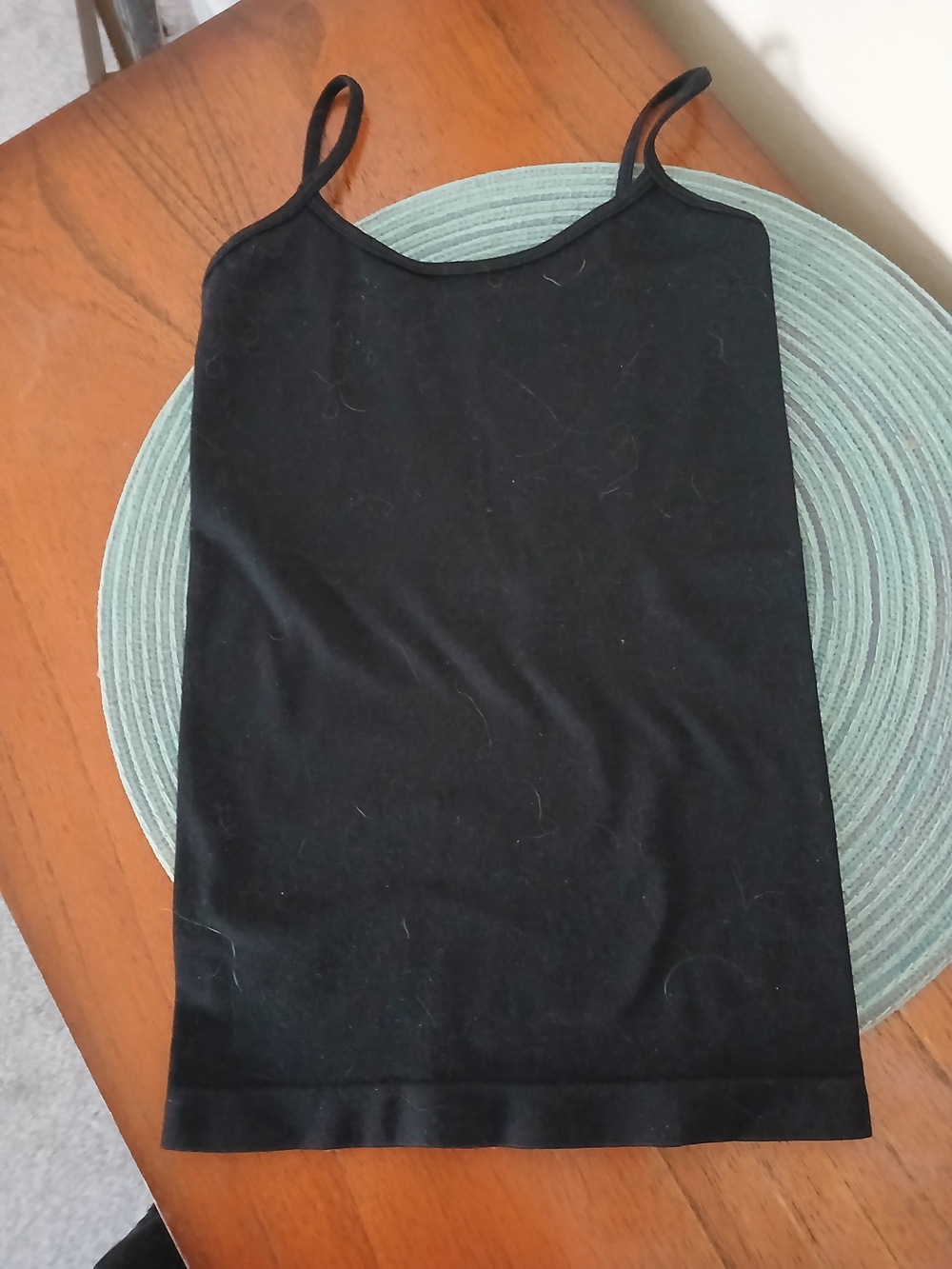 Girls Black Spaghetti Strap Tank Top by Malibu Sugar